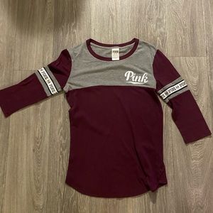 PINK 3/4 Sleeve